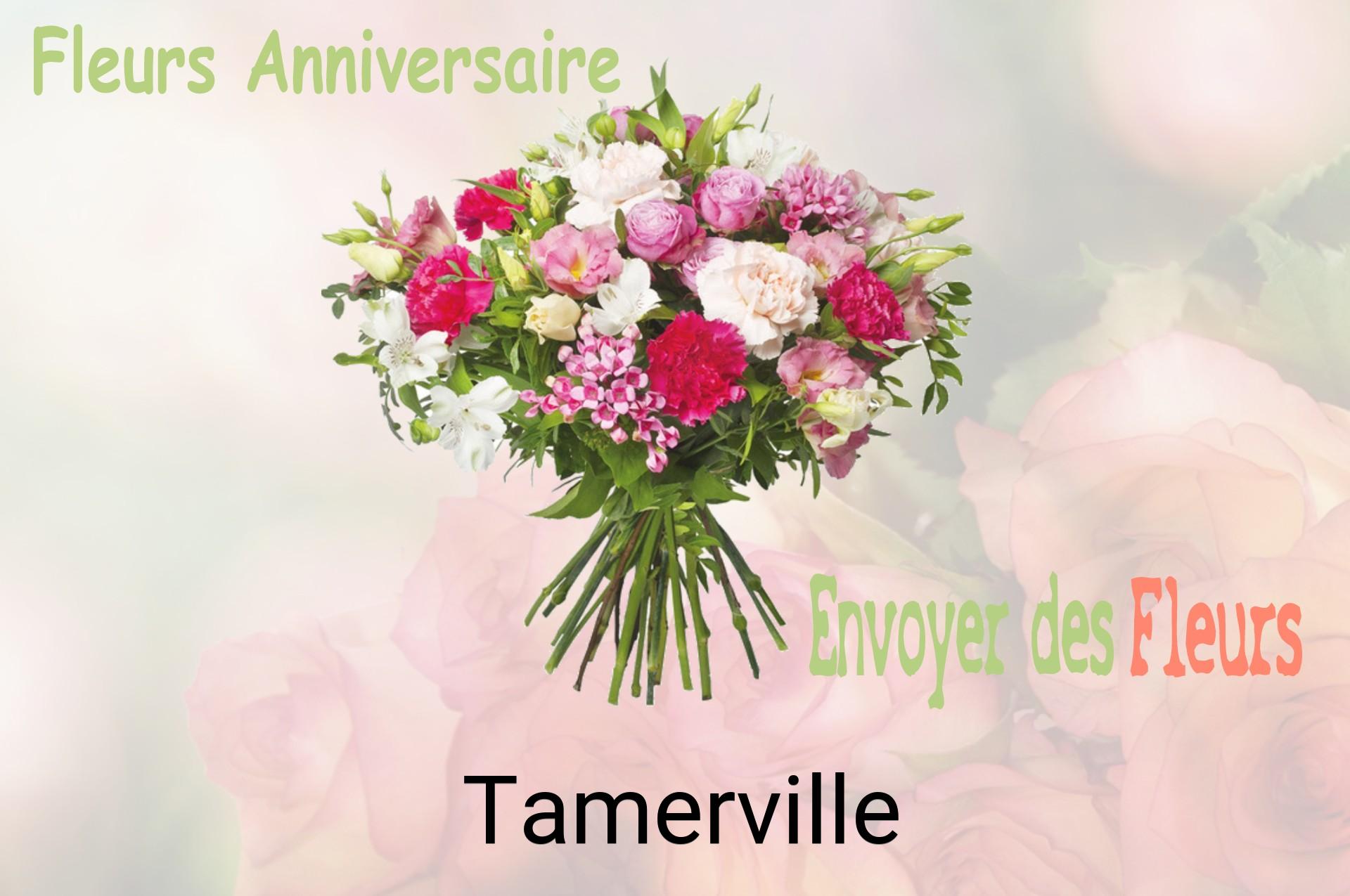 Bouquet de fleurs d’anniversaire livré à Tamerville